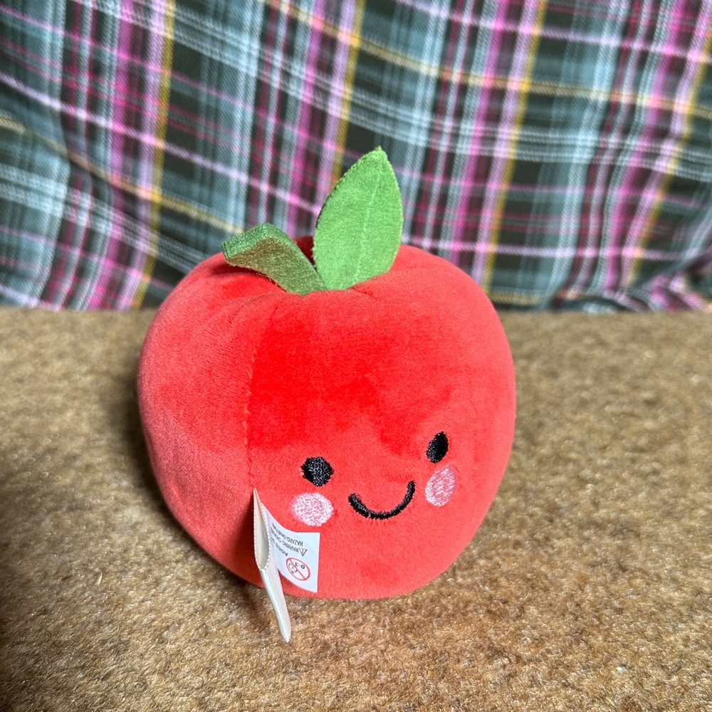 Spritz Cute Red Mini plush Apple Teacher Decoration